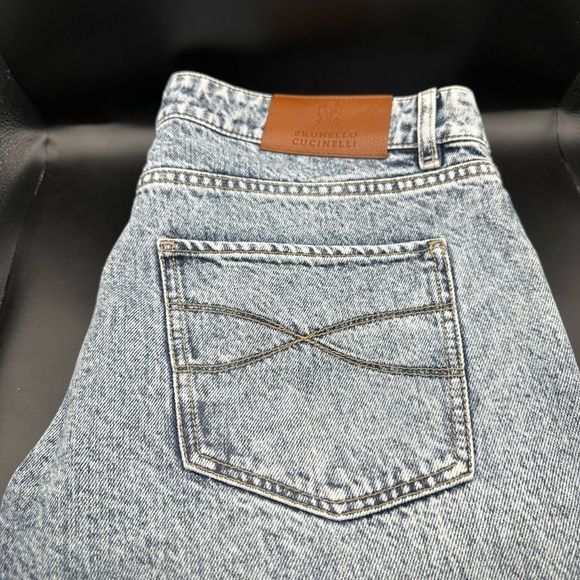 Brunello Cucinelli Traditional Tapered Fit Denim EU50